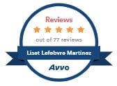 Reviews 5 stars out of 77 reviews | Liset Lefebvre | Avvo
