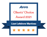 Avvo Clients' Choice Award 2021 | Liset Lefebvre